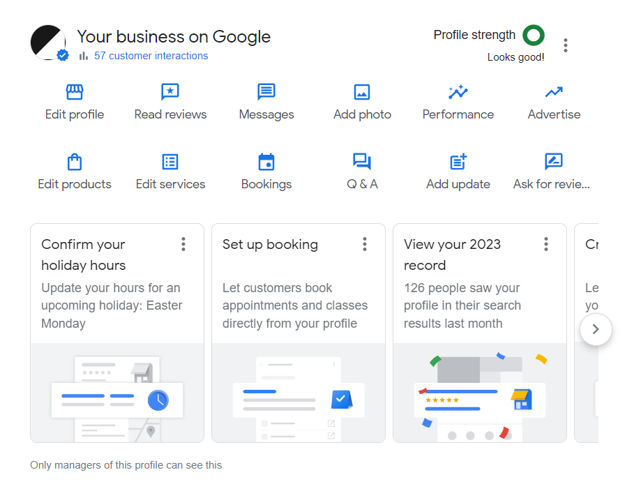 google business profile